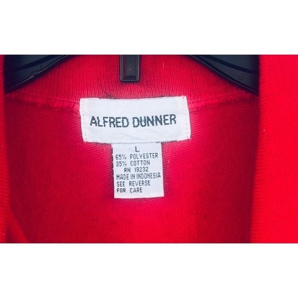 VTG Alfred Dunner Cat Apple Basket Size L Embroidered Y2K Retro Cottagecore - Picture 4 of 7